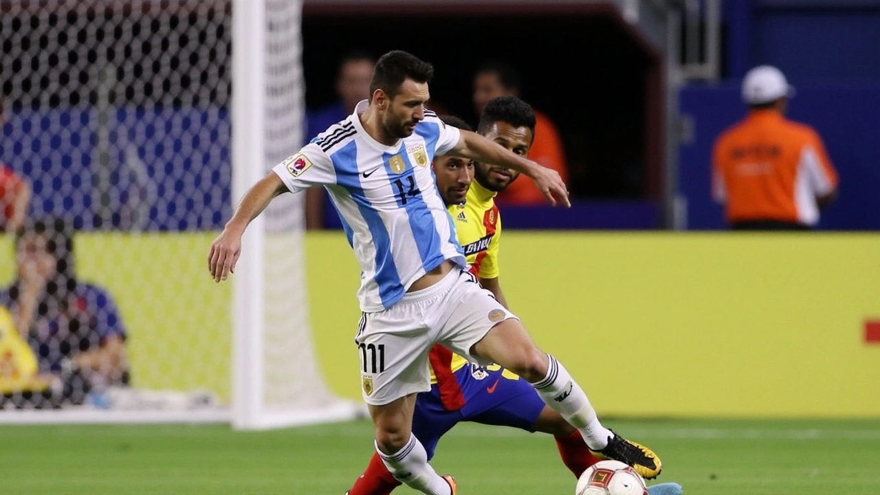 Lionel Messi Leads Argentina's Charge