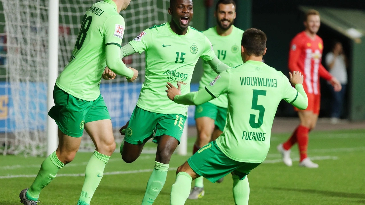 Baku’s strike secures Wolfs Wolfsburg’s first home win of the season